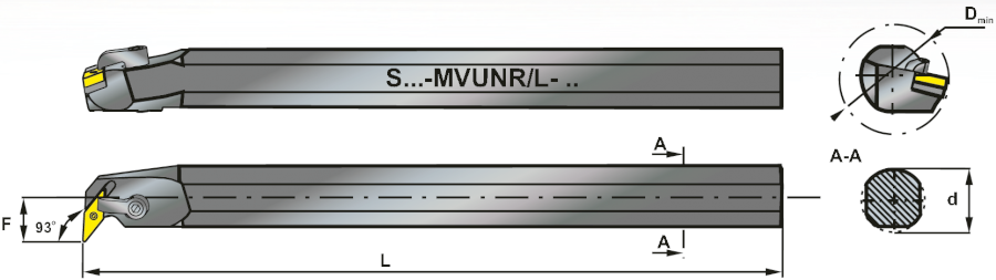 S32U MVUNL 16 soustružnický držák